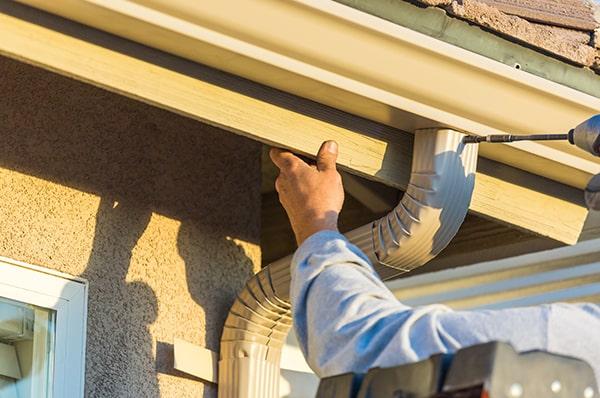 gutter installation for commercial buildings may require larger-sized gutters and different mounting options